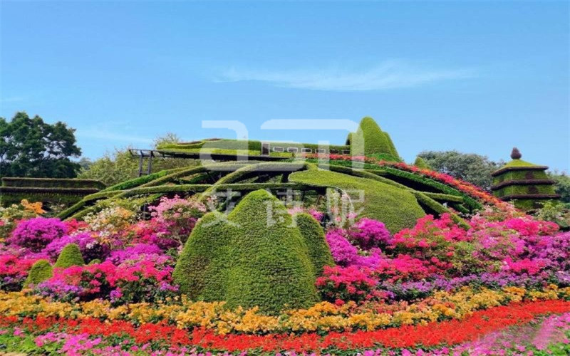 <font color='red'><font color='red'>五色</font>草<font color='red'>雕塑</font></font>