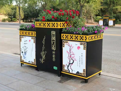 立体花箱